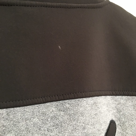 Puma Boy’s Fleece Zip Up Black Grey Jacket - Picture 8 of 8